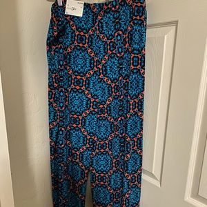 Blue stretch pants East5th brand NWT
